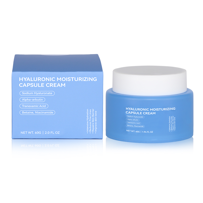 Panthenol Collagen Jelly Face Cream Korean Face Moisturizer Firming Anti-Aging Capsule Cream